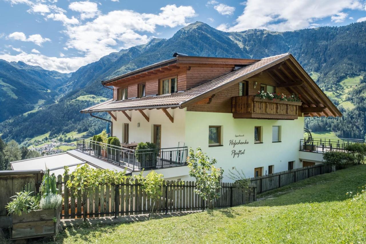 Hofschenke Pfeiftal - Almenrausch Apartment San Martino In Passiria  ภายนอก รูปภาพ